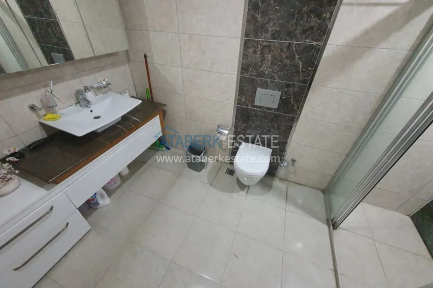 Приобрести Меблированная квартира с отдельной кухней, видом на море и горы - Алания район Махмутлар 15 