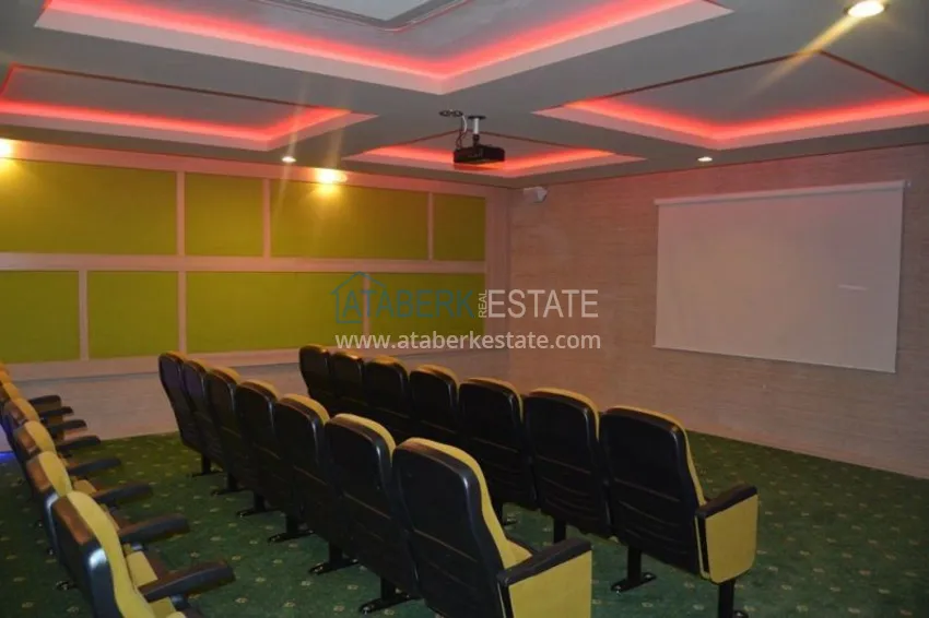 Квартира в Джикджилли меблированная с частичным видом на море и горы 15 