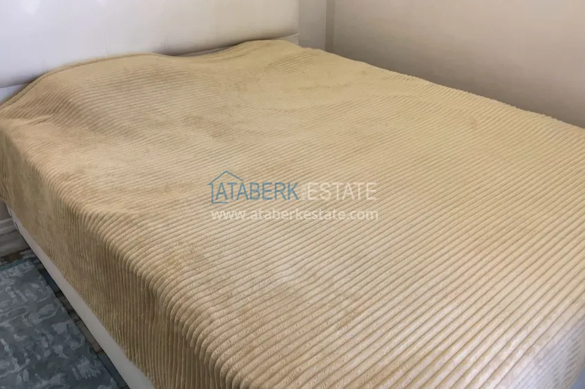 Приобрести Двухкомнатная квартира с мебелью, застекленным балконом и с панорамным открытым видом на море и горы – Газипаша 15 