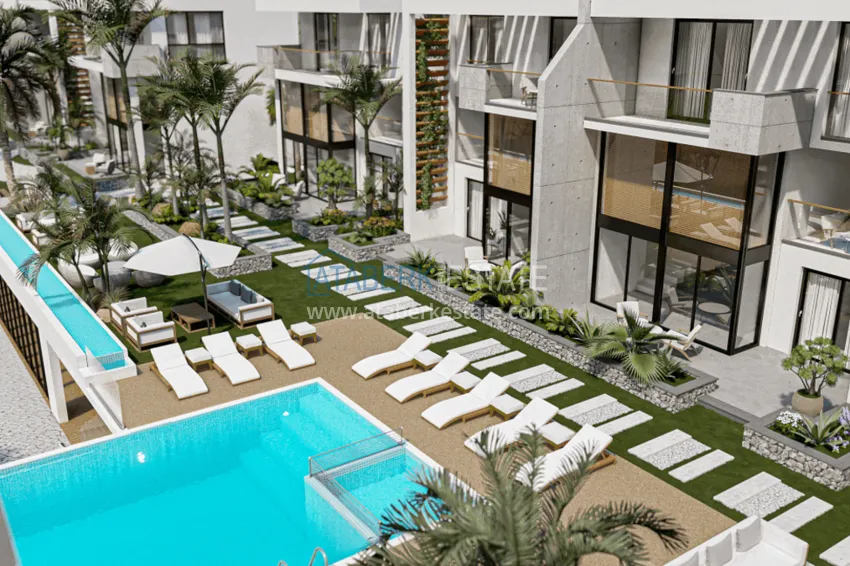 Новый эксклюзивный комплекс на первой береговой линии – Северный Кипр, Гирне 18 