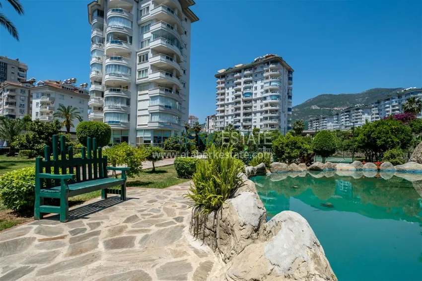 Дуплекс в престижном комплексе с видом на море и горы, Джикджилли – Алания 23 