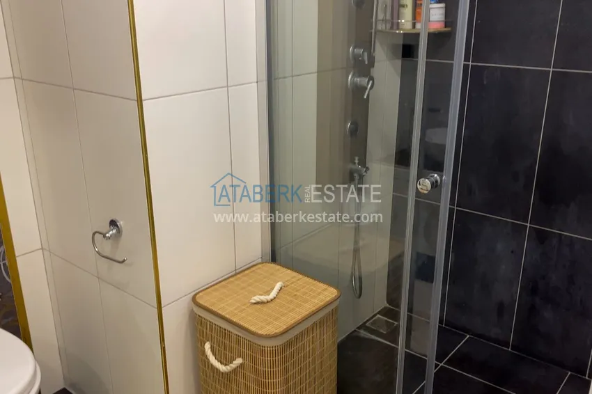 Приобрести Двухкомнатная квартира с мебелью, застекленным балконом и с панорамным открытым видом на море и горы – Газипаша 17 