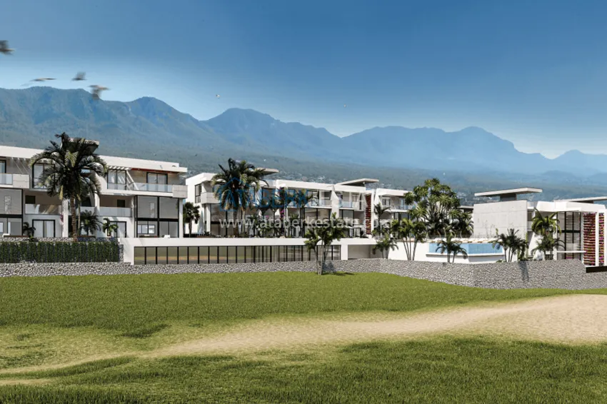 Новый эксклюзивный комплекс на первой береговой линии – Северный Кипр, Гирне 20 