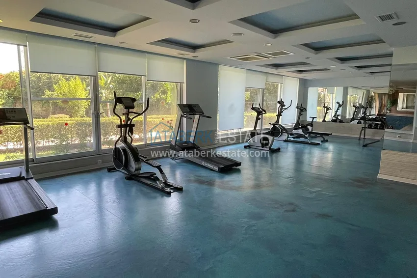 Квартира в Джикджилли меблированная с частичным видом на море и горы 19 