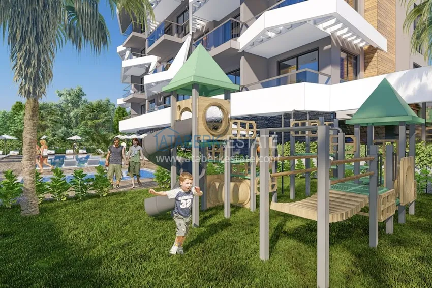 Инвестиционная недвижимость на этапе проекта – Алания район верхняя Оба 10 