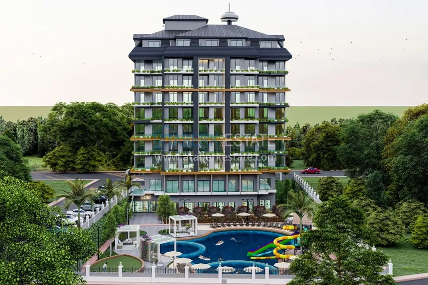 Старт продаж! Новый проект резиденции с отельной инфраструктурой – Алания, Паяллар 1 