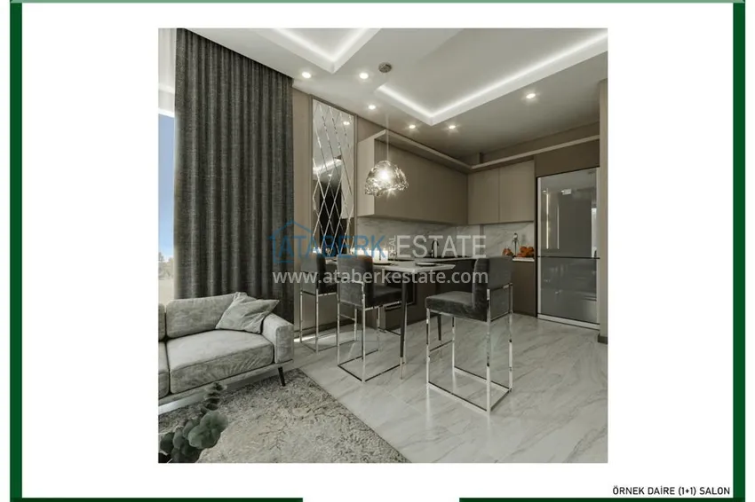 Приобрести Новый проект высококачественного жилого комплекса в центре Алании – район пляжа Клеопатра. С правом на гражданство! 1