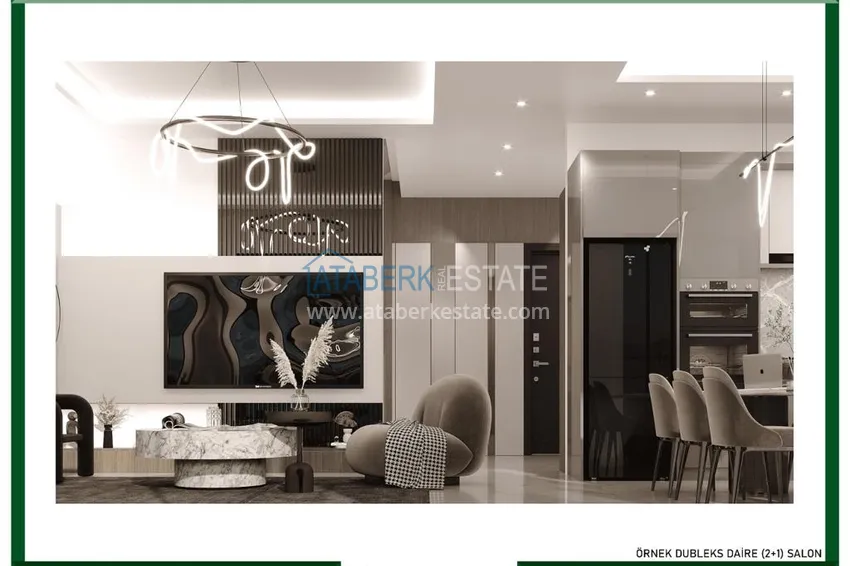 Приобрести Новый проект высококачественного жилого комплекса в центре Алании – район пляжа Клеопатра. С правом на гражданство! 6