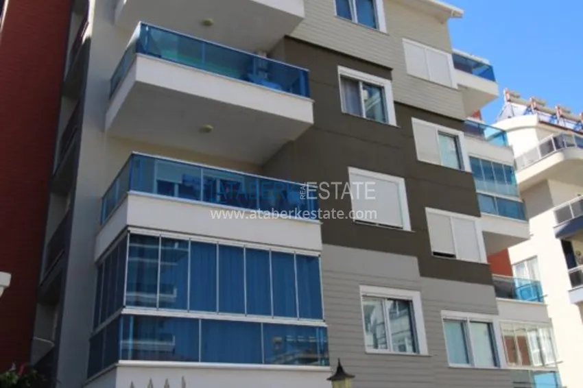 Квартира в районе Тосмур двухкомнатная с современной мебелью и застекленным балконом 2 