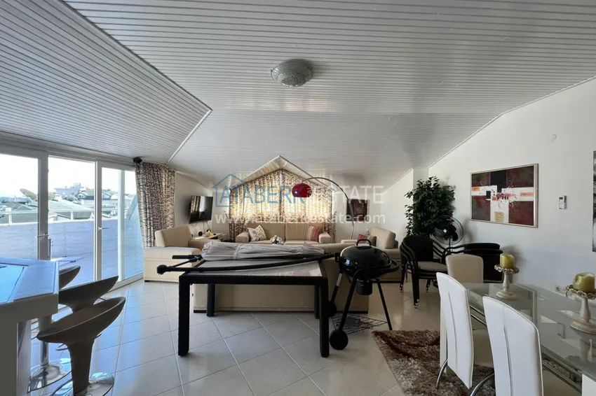 Приобрести Дуплекс в престижном комплексе с видом на море и горы, Джикджилли – Алания 5 