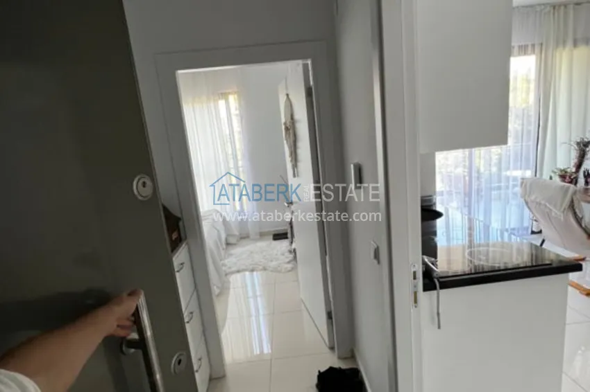 Приобрести Двухкомнатная квартира с мебелью в элитной резиденции – Алания, район Кестель 1 