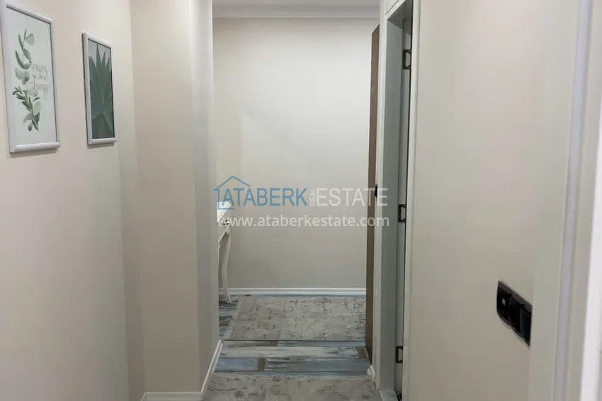 Приобрести Двухкомнатная квартира с мебелью, застекленным балконом и с панорамным открытым видом на море и горы – Газипаша 2 