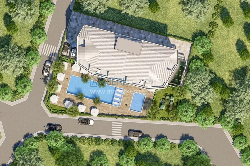 Инвестиционная недвижимость на этапе проекта – Алания район верхняя Оба 4 