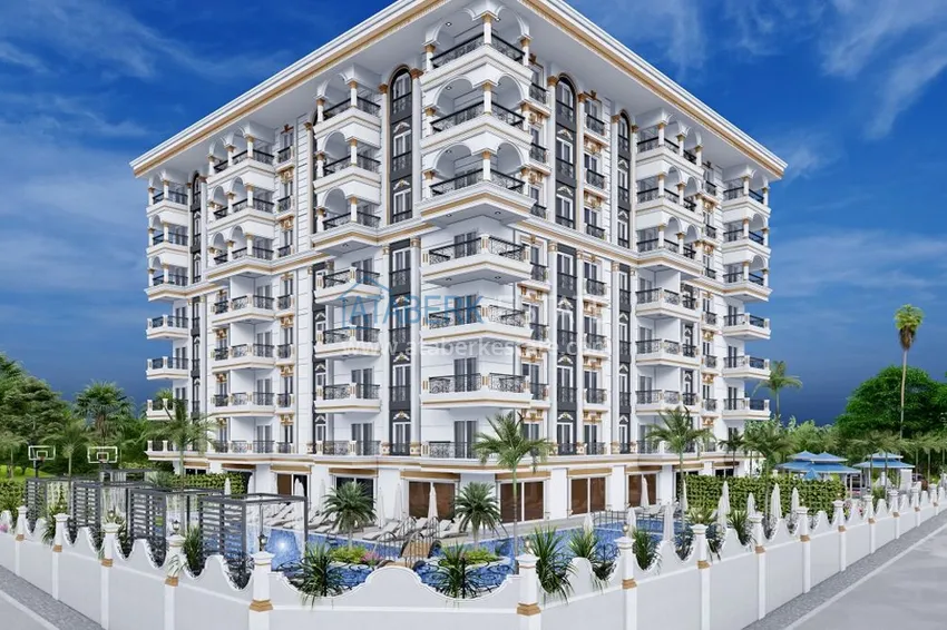 Старт продаж! Квартиры на этапе котлована – Алания, район Авсаллар 2 