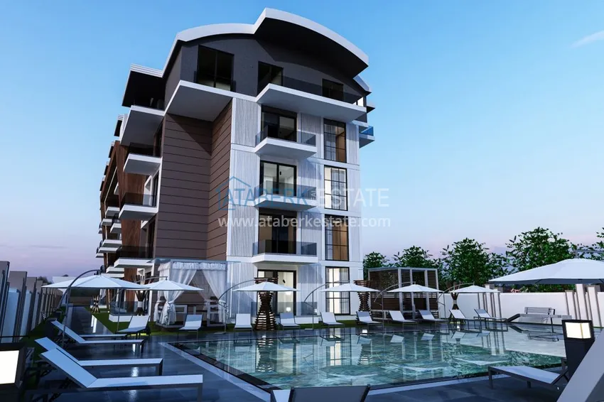 Инвестиционная недвижимость в Газипаше от застройщика 1 