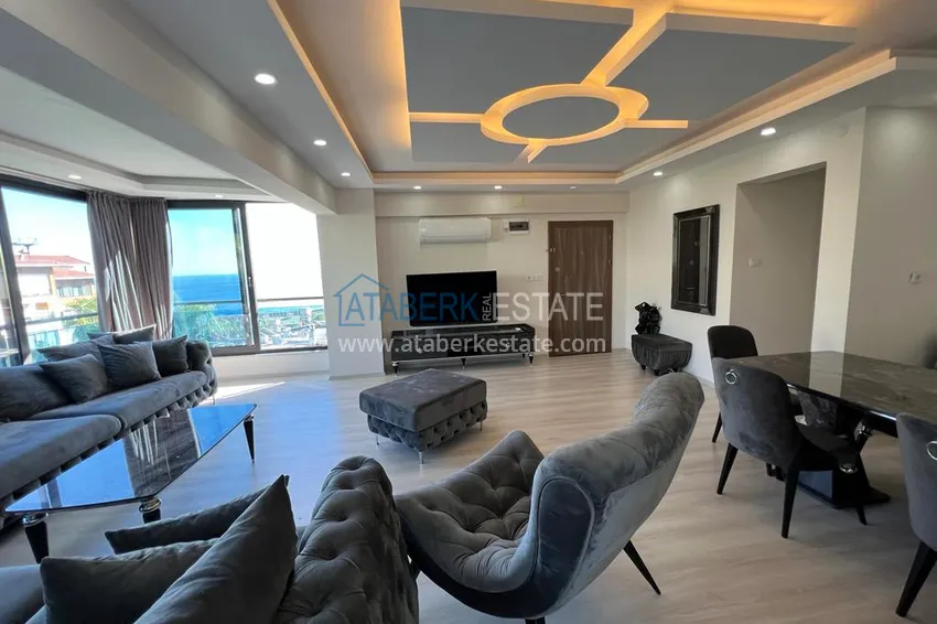 Квартира рядом с морем, авторским интерьером и качественной отделкой - район Конаклы  1 