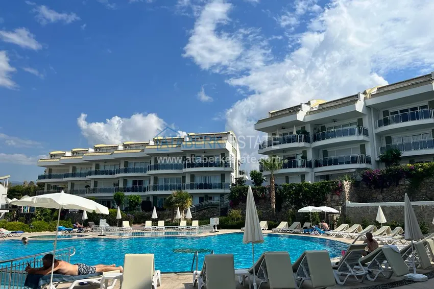 Двухуровневая квартира в районе Конаклы - Алания, в потрясающей резиденции 1 