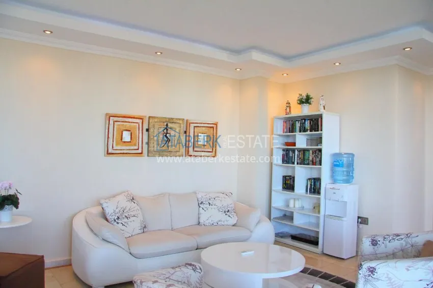 Приобрести Двухэтажная квартира в районе Тосмур с мебелью в комплексе на берегу горной реки  2 