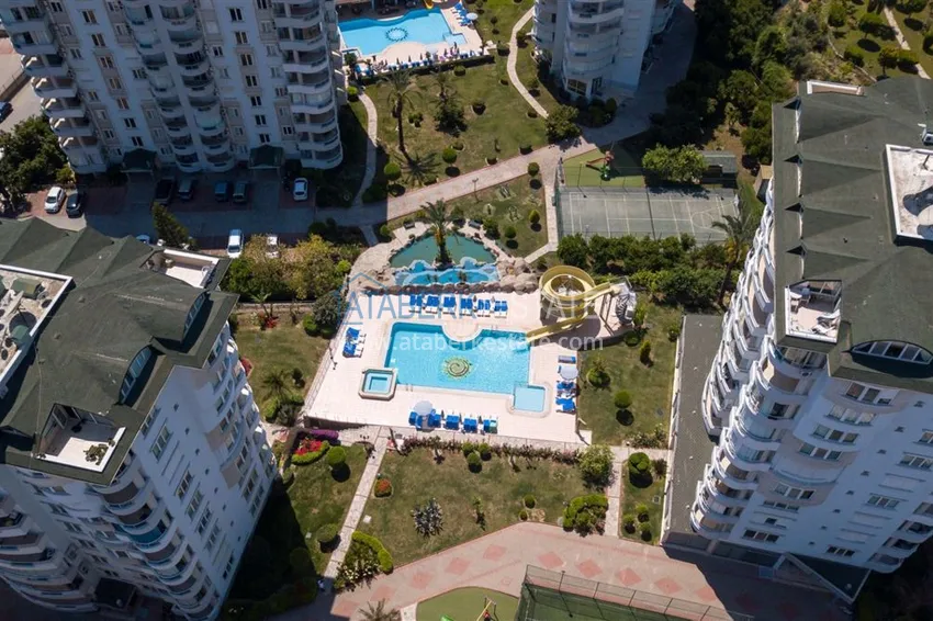 Дуплекс в престижном комплексе с видом на море и горы, Джикджилли – Алания 7 