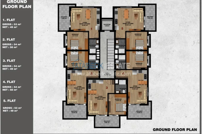 Купить дешево Курортная недвижимость на этапе строительство напрямую от застройщика – Авсаллар 2