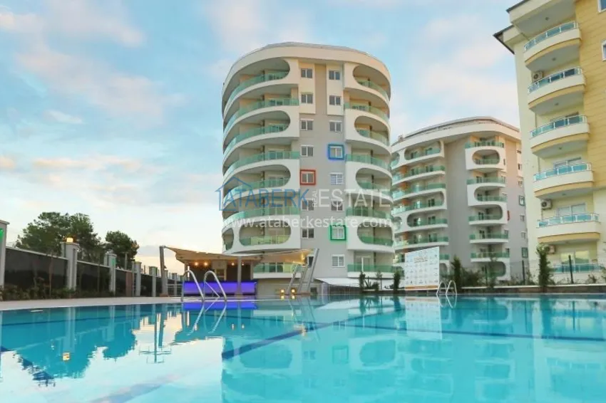 Квартира в Авсалларе трёхкомнатная с мебелью в комплексе с богатой инфраструктурой 2 