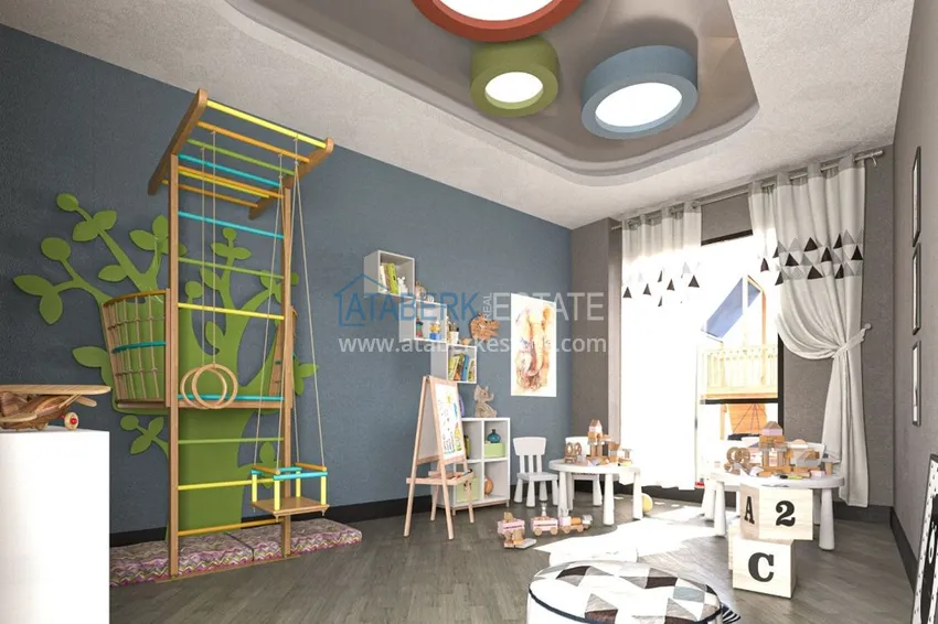 Квартиры на этапе строительства в Махмутларе – инвестиционный проект с хорошей инфраструктурой 20 