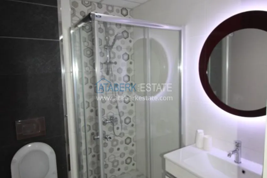 Приобрести Квартира в районе Тосмур двухкомнатная с современной мебелью и застекленным балконом 17 