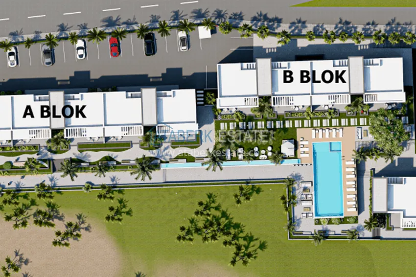 Новый эксклюзивный комплекс на первой береговой линии – Северный Кипр, Гирне 22 