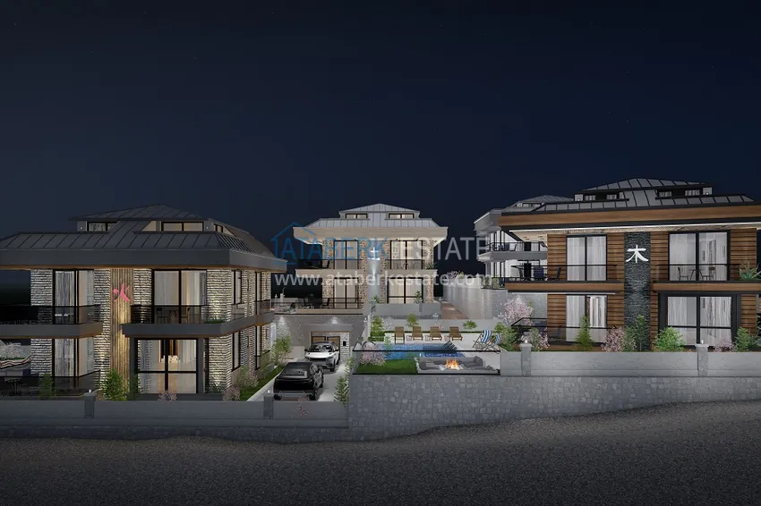Виллы премиум-класса! Уникальный проект коттеджного комплекса под гражданство - Алания район Ешильоз 23 