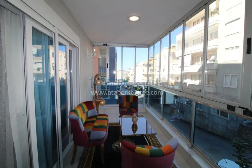 Приобрести Квартира в районе Тосмур двухкомнатная с современной мебелью и застекленным балконом 19 