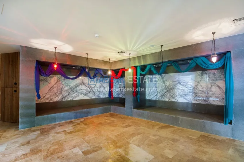 Двухкомнатная квартира с мебелью в элитной резиденции – Алания, район Кестель 19 