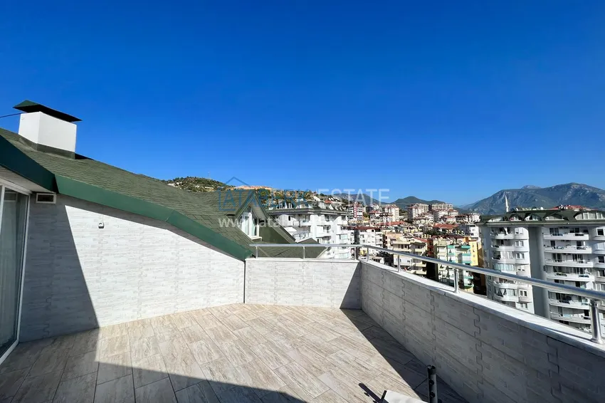 Приобрести Дуплекс в престижном комплексе с видом на море и горы, Джикджилли – Алания 31 