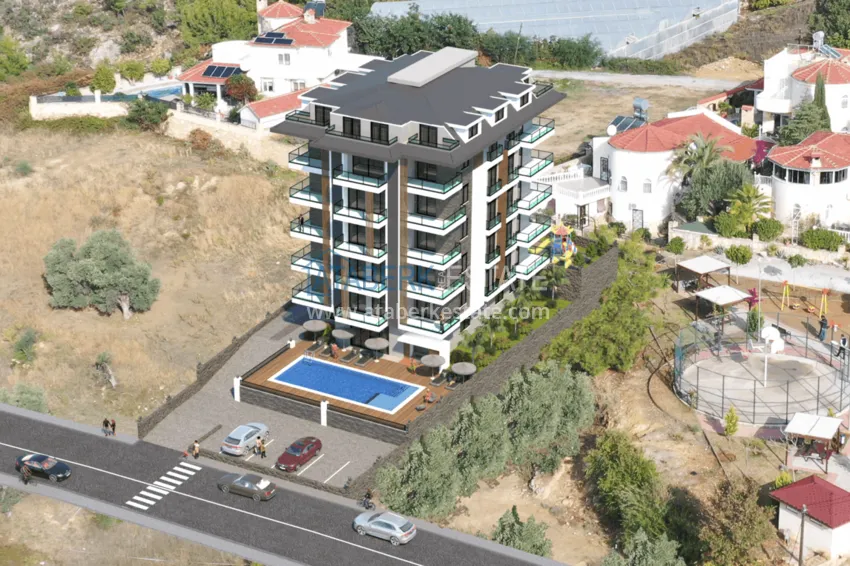 Курортная недвижимость на этапе строительство напрямую от застройщика – Авсаллар 4