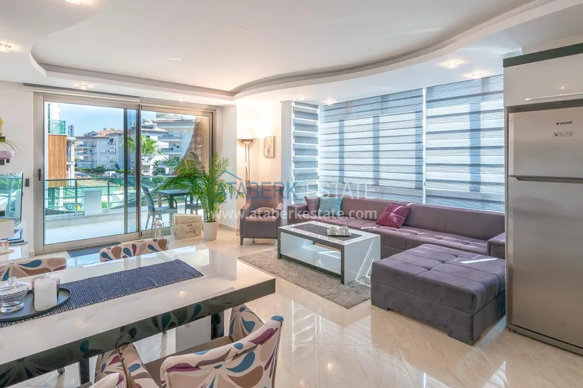 Приобрести Трёхкомнатная квартира с новой мебелью – Алания район Оба 2