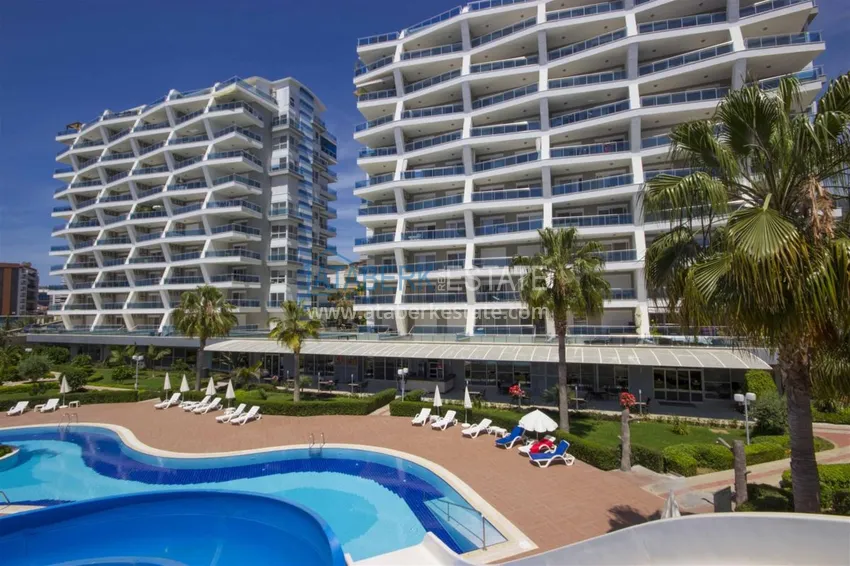 Квартира в Джикджилли меблированная с частичным видом на море и горы 3 