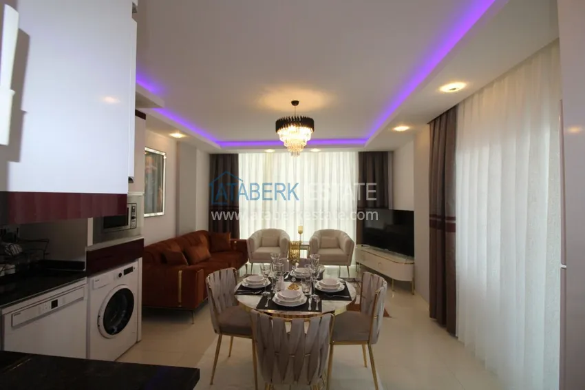 Приобрести Квартира в районе Тосмур двухкомнатная с современной мебелью и застекленным балконом 3 