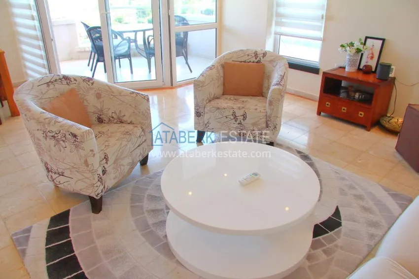 Приобрести Двухэтажная квартира в районе Тосмур с мебелью в комплексе на берегу горной реки  3 