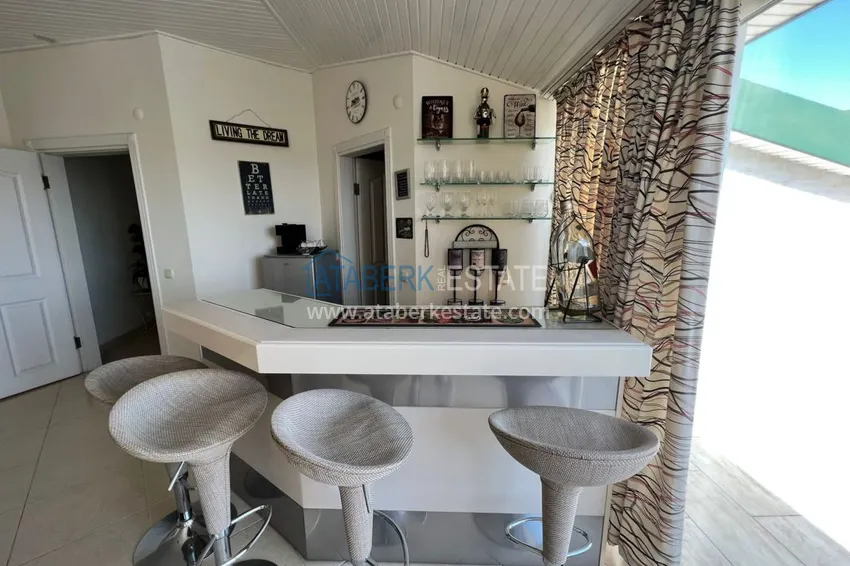 Приобрести Дуплекс в престижном комплексе с видом на море и горы, Джикджилли – Алания 6 