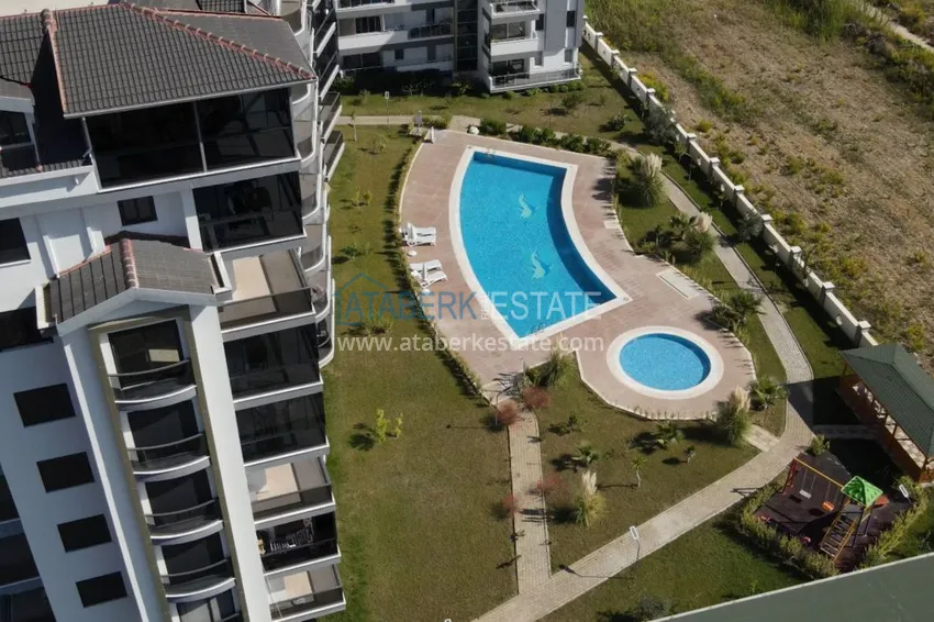 Квартира 2+1 с чистовой отделкой в Газипаше в резиденции с инфраструктурой 2