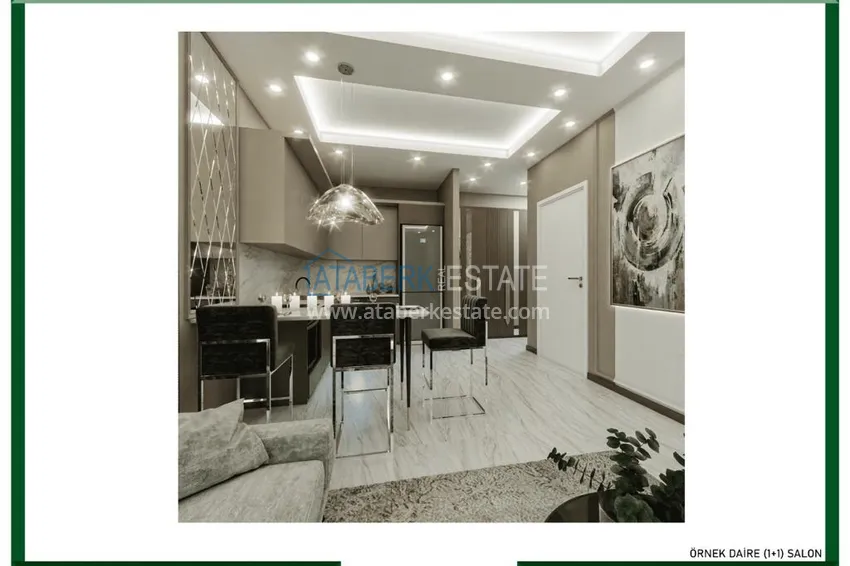 Приобрести Новый проект высококачественного жилого комплекса в центре Алании – район пляжа Клеопатра. С правом на гражданство! 2