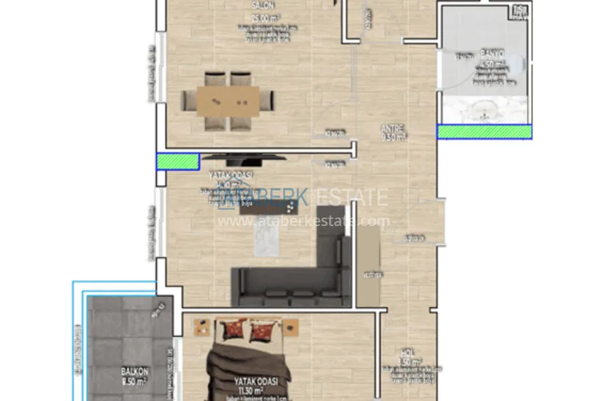 Купить дешево Предложение от строительной компании – недвижимость по выгодным ценам – район Демирташ 4 