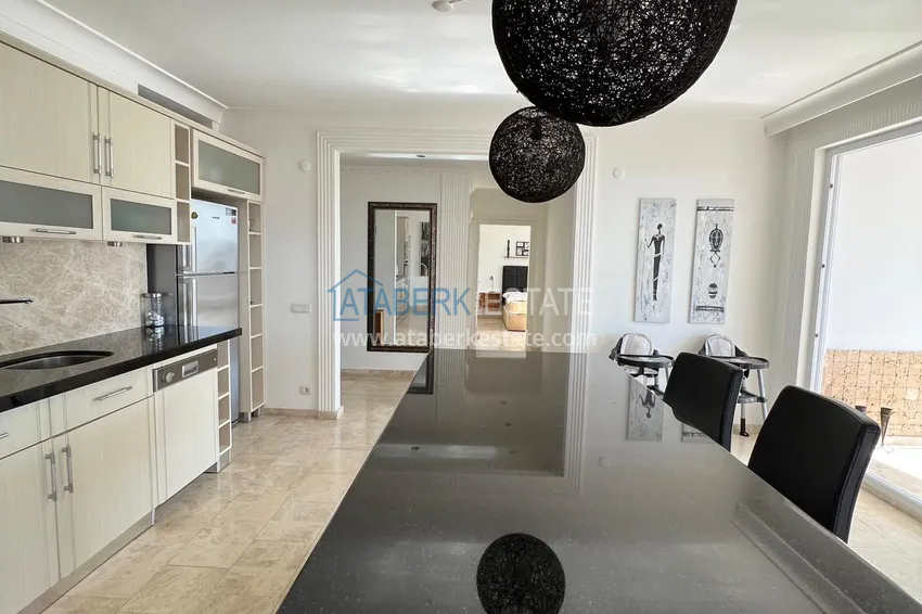 Приобрести Квартира в районе Джикджилли меблированная с видом на море и замок 4 