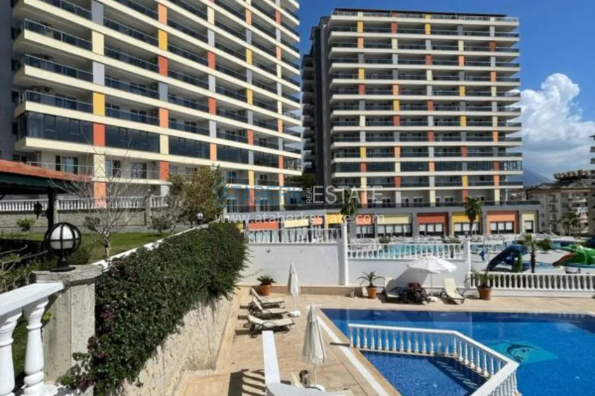 Квартира 2+1 с мебелью и видом на море в районе Джикджилли – Алания 3 