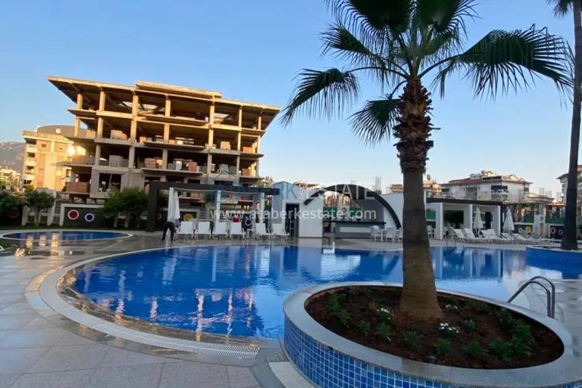 Квартира в Оба 2+1 меблированная с частичным видом на горы 3 