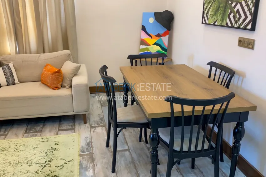 Приобрести Двухкомнатная квартира с мебелью, застекленным балконом и с панорамным открытым видом на море и горы – Газипаша 3 