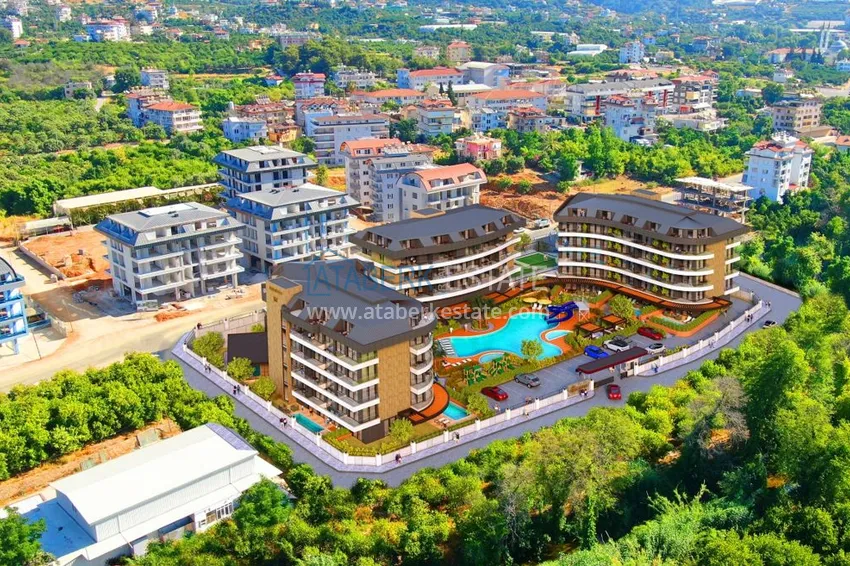 Двухкомнатная квартира от инвестора в строящемся жилом комплексе – Алания район Оба 4 