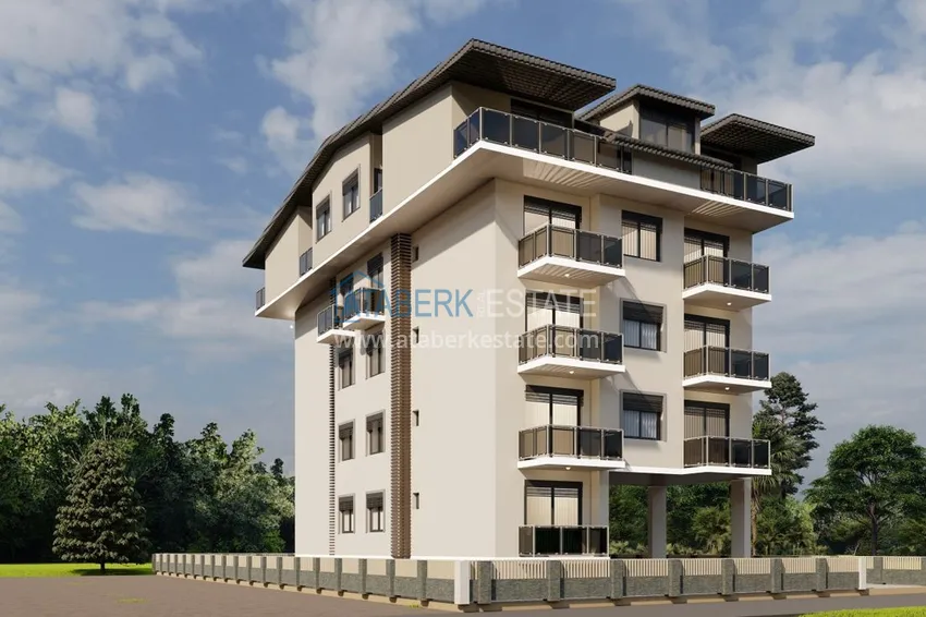 Новый современный проект бутик-комплекса с инфраструктурой, в Газипаше 5 