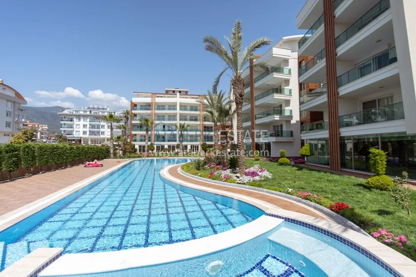 Квартира в Оба меблированная с частичным видом на горы 3 