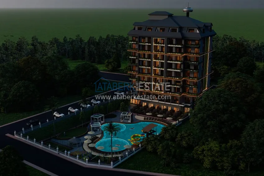 Старт продаж! Новый проект резиденции с отельной инфраструктурой – Алания, Паяллар 3 