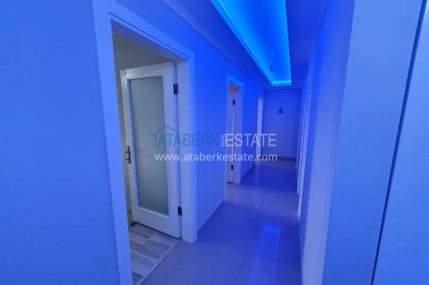 Приобрести Меблированная квартира с отдельной кухней, видом на море и горы - Алания район Махмутлар 3 